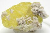 Striking Sulfur Crystal - Italy #207688-1